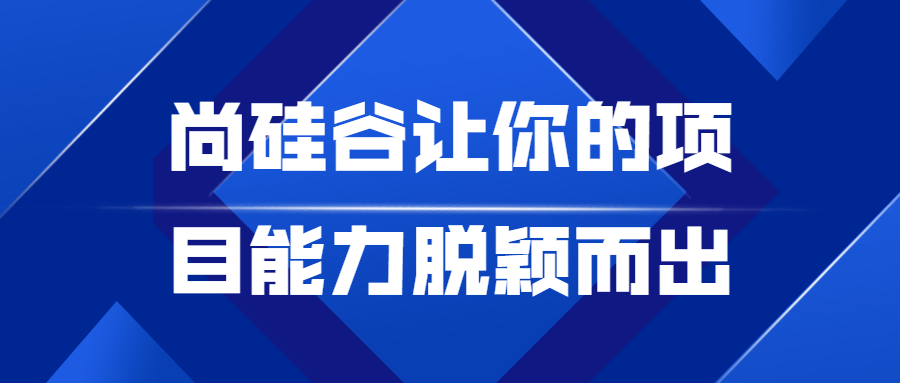 尚硅谷让你的项目能力脱颖而出-全面游戏